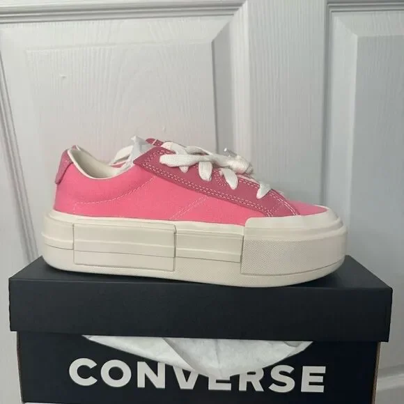 Converse WMNS CTAS CRUISE OX PINK/WHITE/EGRET A10440C Platforms Sneakers - Picture 2 of 3